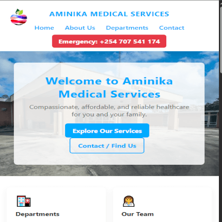 Aminika Medical Services — Live stage